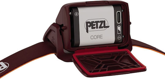 Petzl Rechargeable Headlamp LED with Maximum Brightness 625lm Black