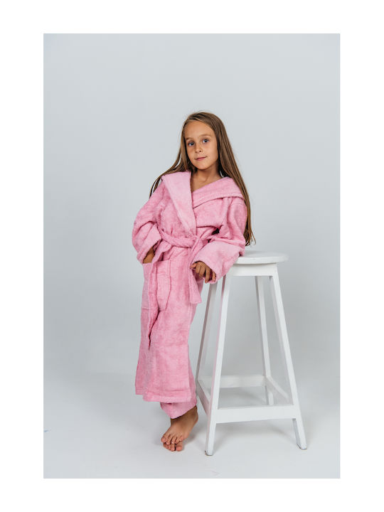 Belotex Kids Hooded Bathrobe Rose