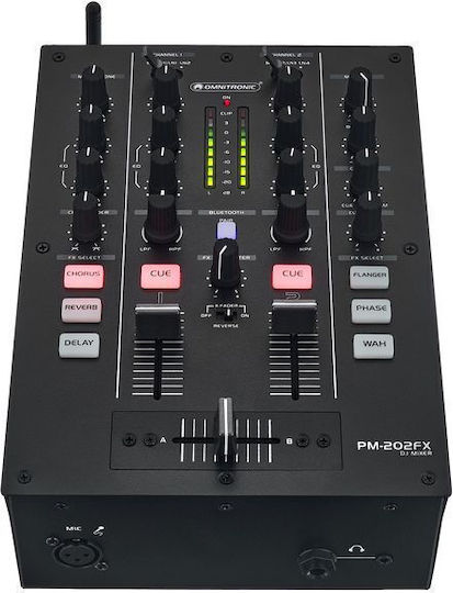 Omnitronic PM-202FX Аналогов Комбайнер & Bluetooth