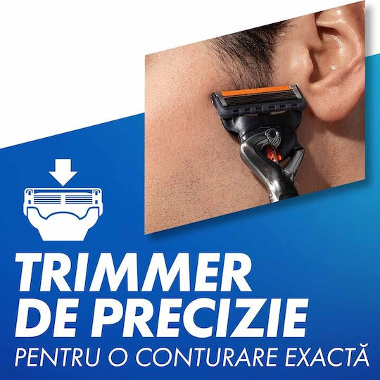 Gillette Proglide Capete De Înlocuire Cu 5 Lame Și Bandă Lubrifiantă 16 Bucăți