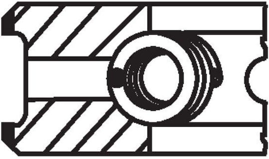 Satz Kolbenringe Mahle 030 77 N0