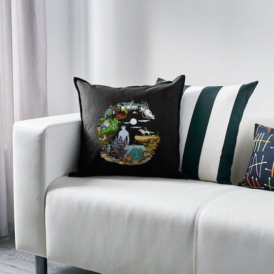 Koupakoupa Givli Style Throw Pillow