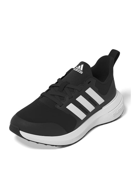 FortaRun 2.0 Cloudfoam Kids Sports Shoes Running with Laces Black