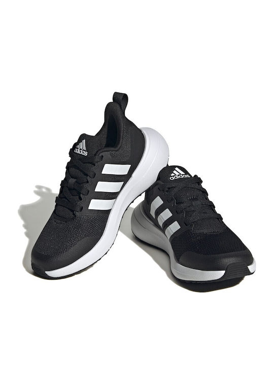 FortaRun 2.0 Cloudfoam Kids Sports Shoes Running with Laces Black