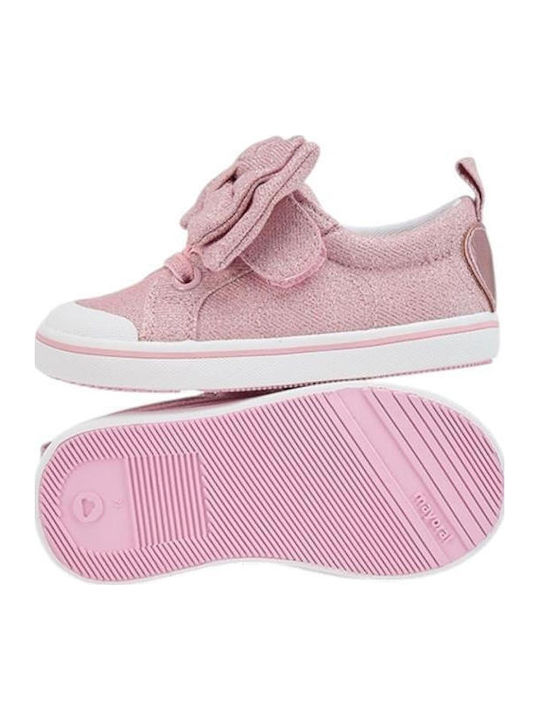 Παιδικά Sneakers με Σκρατς Ροζ