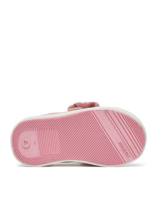 Παιδικά Sneakers με Σκρατς Ροζ