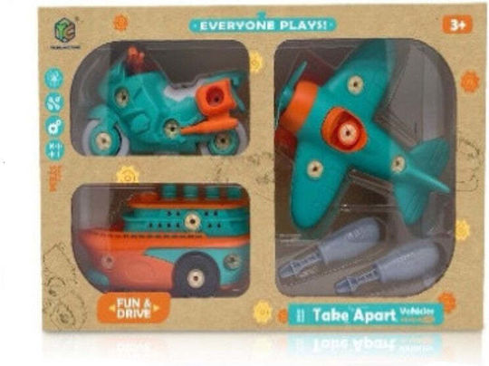 Martin Toys Παιχνίδι Κατασκευών Πλαστικό για Παιδιά 3+ Ετών