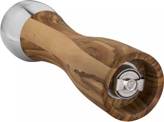 Peugeot Fidji Manual Set Spice Mills made of Wood in Silver Color 20cm 1pcs