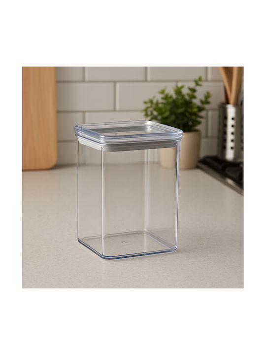 5Five F-V Air Sealed General Use Box with Airtight Lid Plastic Transparent 1000ml 1 Piece