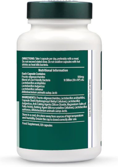Holland & Barrett Acidophilus Supplement With Probiotics 60 Capsules