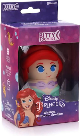 Bitty Boomers Disney: Little Mermaid - Ariel Bluetooth-Lautsprecher mit Akkulaufzeit bis zu 4 Stunden Mehrfarbig