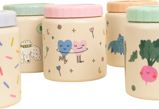 The Cotton Cloud Lunchbox Isolierte Lunchbox Inox Beige 350ml 1Stück