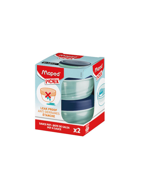 Maped Lunchbox Kunststoff Blau 2Stück