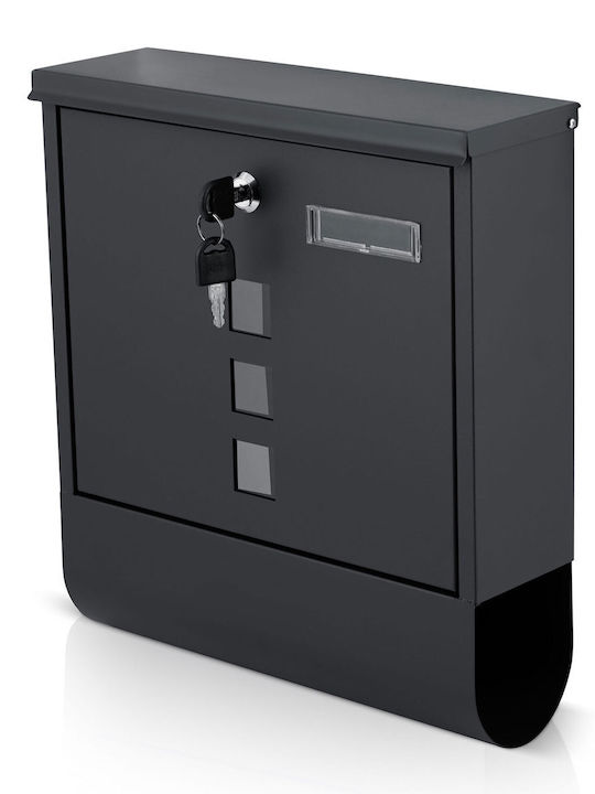 Humberg Cutie Poștală pentru Exterior Inox în Culoarea Gri 34x30.5x10cm