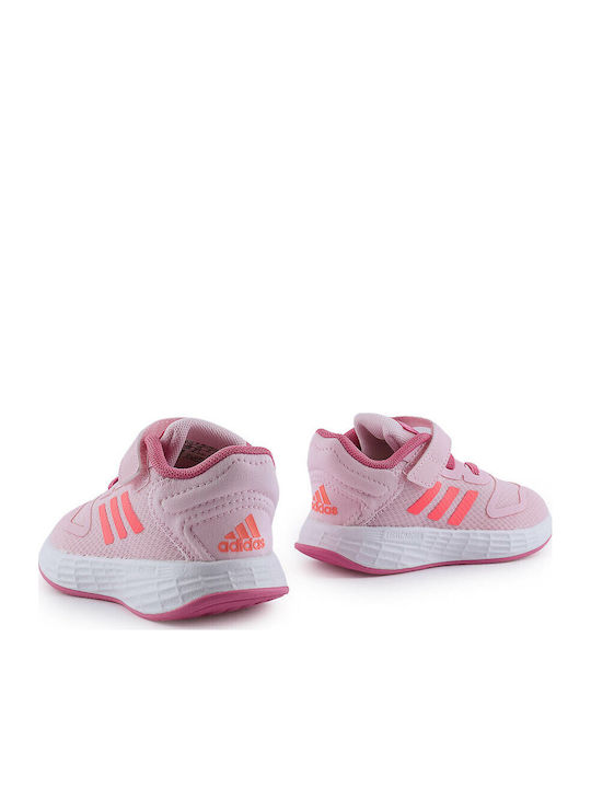 Duramo Duramo 10 EL I Kids Sports Shoes Running with Hoop & Loop Closure Clear Pink / Acid Red / Rose Tone