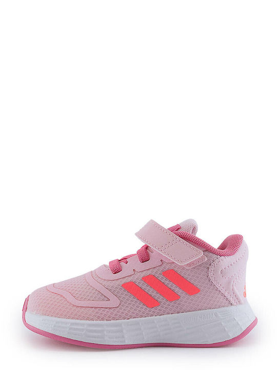 Duramo Duramo 10 EL I Kids Sports Shoes Running with Hoop & Loop Closure Clear Pink / Acid Red / Rose Tone