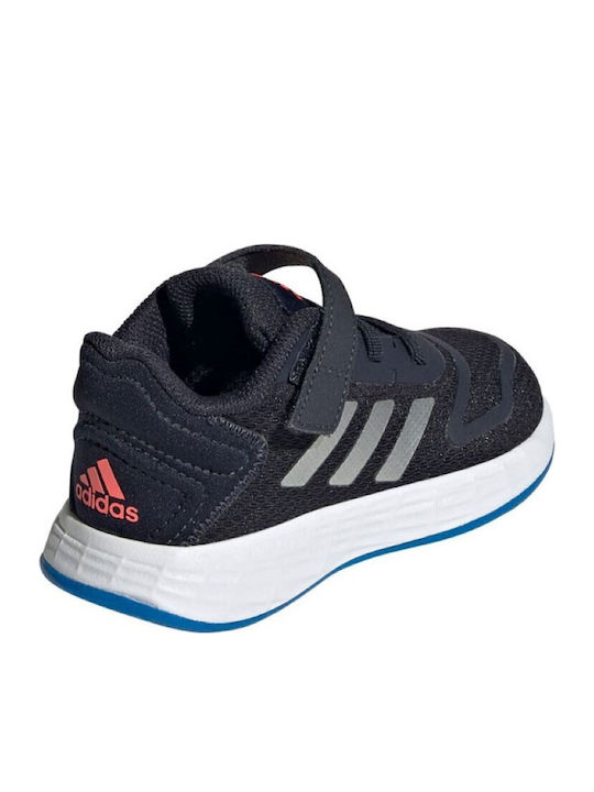 Duramo Duramo 10 EL I Kids Sports Shoes Running with Hoop & Loop Closure Legend Ink / Silver Metallic / Blue Rush