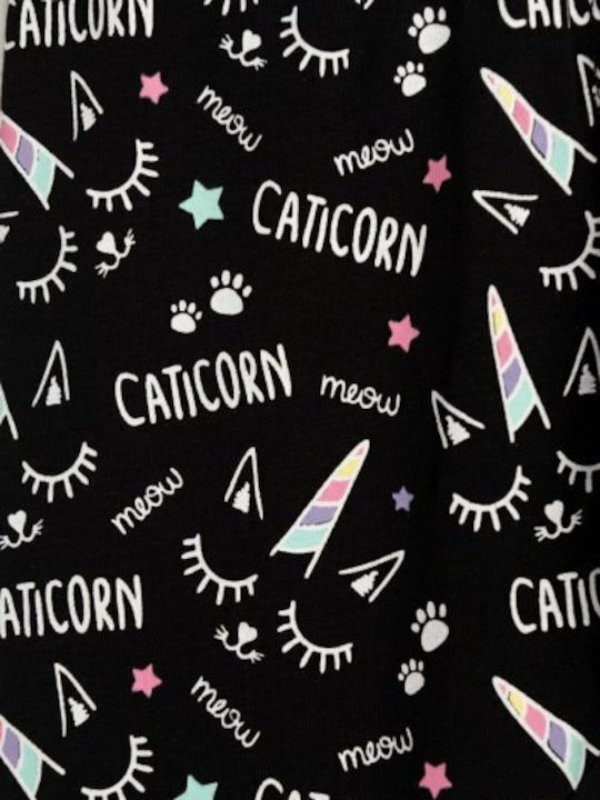 Kids Legging Capri Black