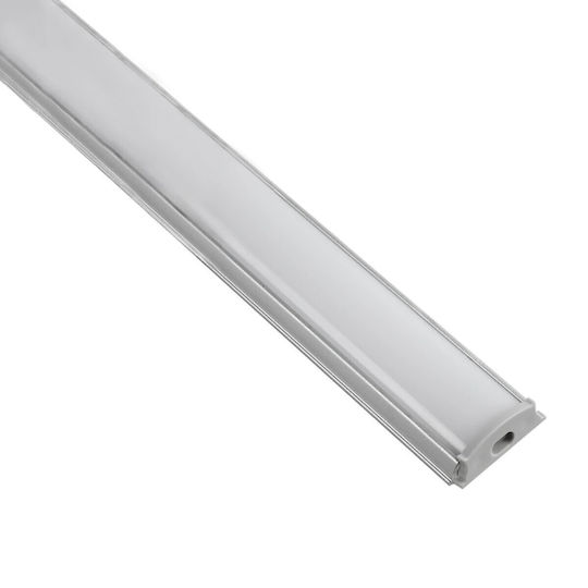 GloboStar Aluminum Profile for LED Strip with Opal Cover 100x1.8x0.5cm