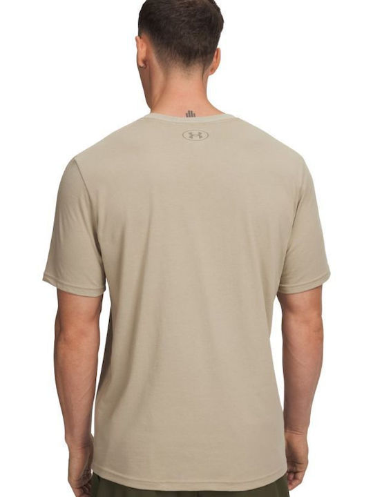 Under Armour T-shirt Μπεζ