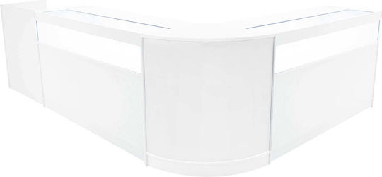 Luna Led Shop Counter Set Cm60 Tb60 & 2 X B1500 Weiß