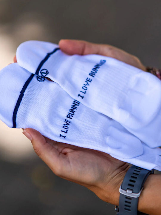 Sporcks Laufsocken Weiß