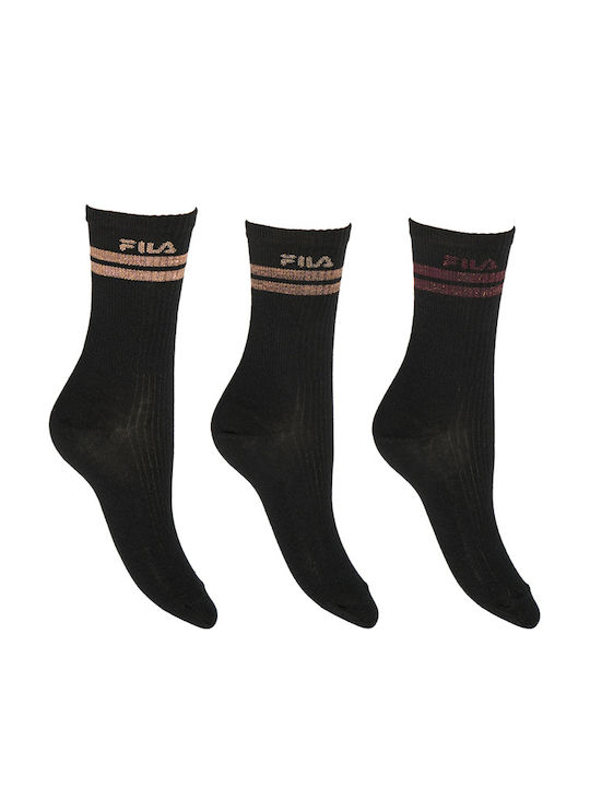 FILA Normal Plain Sosete Sport Negre