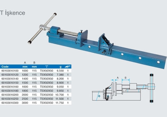 Steel Bar Clamp Sash Clamp
