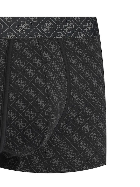 Men's Boxers Black with Patterns 3Pack
