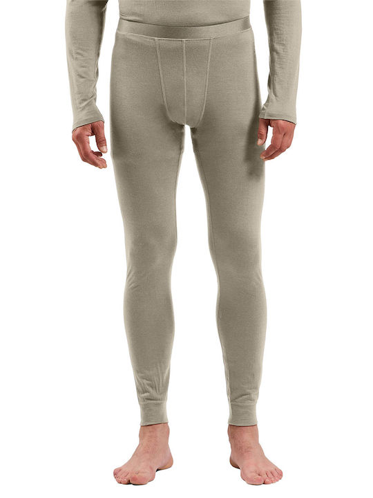 Odlo Natural Merino 160 Men's Thermals & Base Layers Beige