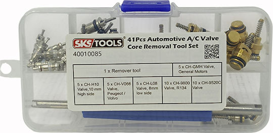 Βελόνες Κλιματιστικών Σετ 41 Τεμαχίων Sks Tools 40010085