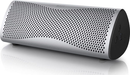 Kef Muo Waterproof Bluetooth Speaker with Battery Life up to 12 hours Silver Dusk