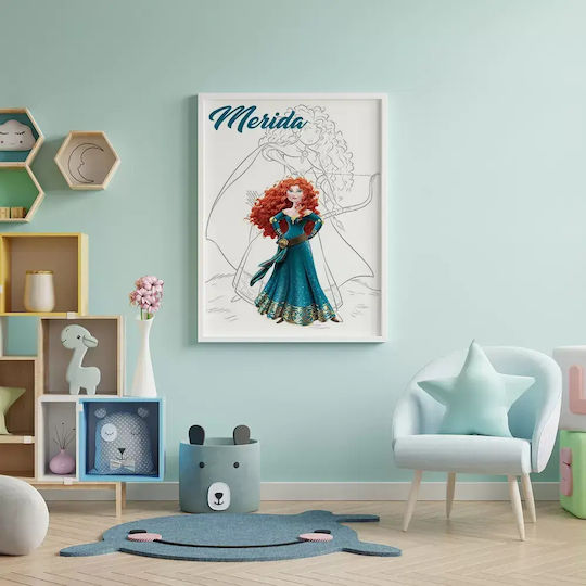 Princess Merida 21x30cm
