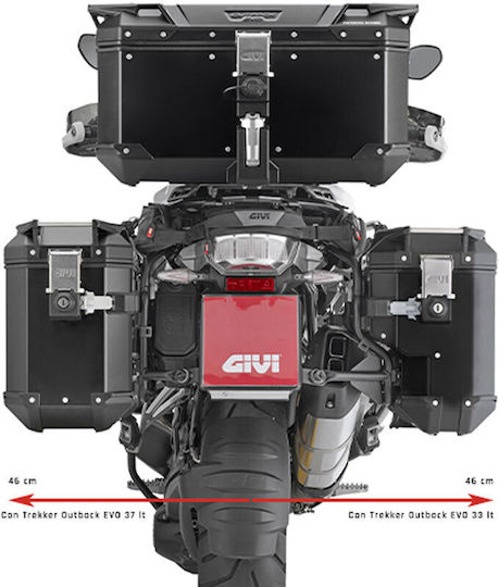 Givi Πλαϊνές Βάσεις για Peugeot Trekker