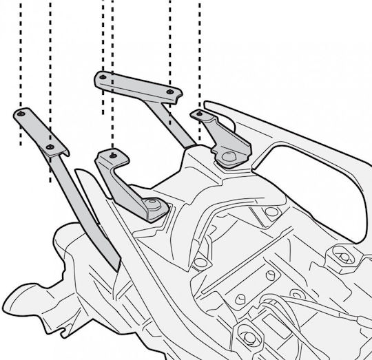 Givi Rack for Yamaha Tracer 900 Yamaha Tracer 900/Tracer 900 GT 2018-2020