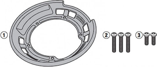Kappa Moto Tank Mounts for Honda Transalp