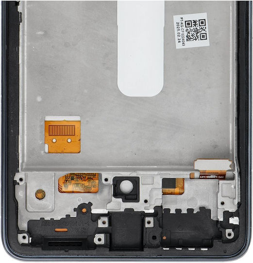 Screen Display with Touch Mechanism and Frame for SAMSUNG A53 A536 (Black)