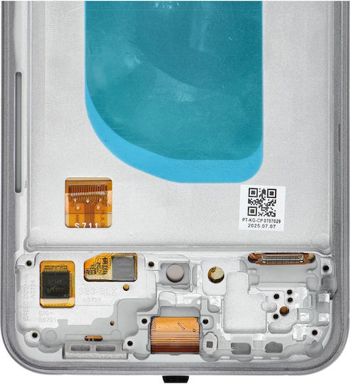 Screen Display with Touch Mechanism and Frame for SAMSUNG S23 FE (Black)