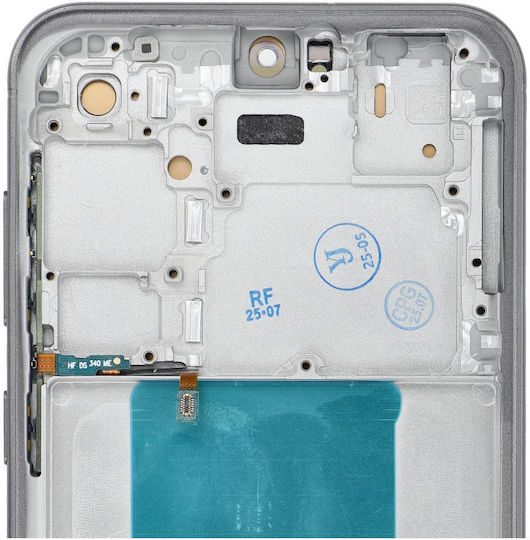 Screen Display with Touch Mechanism and Frame for SAMSUNG S23 FE (Black)