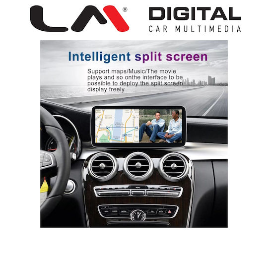 LM Digital Auto-Audiosystem für Mercedes-Benz GLC / C Klasse 2016 > 2019 (Bluetooth/USB/WiFi/GPS/Apple-Carplay/Android-Auto)