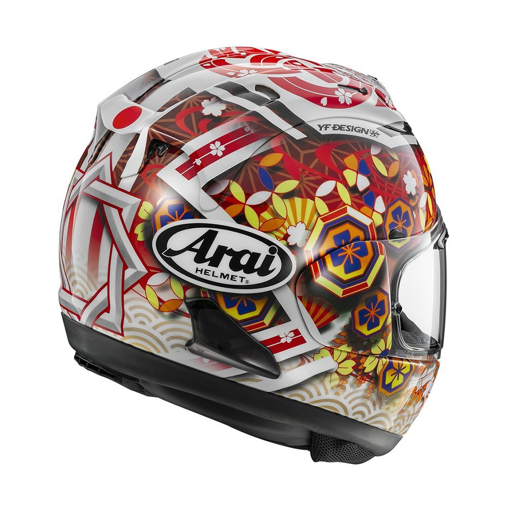 Arai RX-7V Evo Nakagami GP3 Motorcycle Helmet Full Face ECE 22.06
