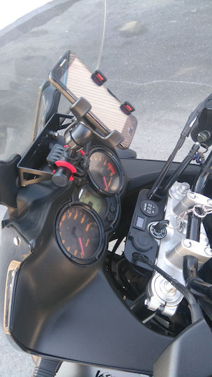 Cosmo GPS Holder Bar V-Strom Bars for Mobile Moto Mount