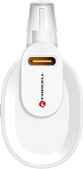Forcell F-Energy Power Plug F5K3 Type C 5000mAh 20W Power Delivery Quick Charge White