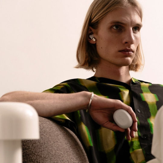 Sudio N3 Pro In-ear Bluetooth Handsfree Ακουστικά με Θήκη Φόρτισης Λευκά