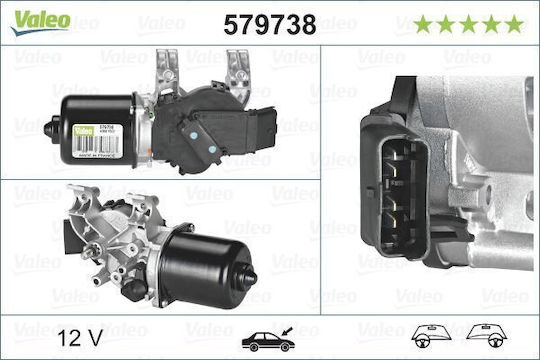 Valeo Μοτέρ Υαλοκαθαριστήρων Αυτοκινήτου Renault Clio Volkswagen Up