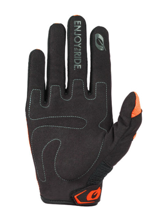 O'Neal Element Racewear V.24 Καλοκαιρινά Ανδρικά Γάντια Μotocross Black/Red