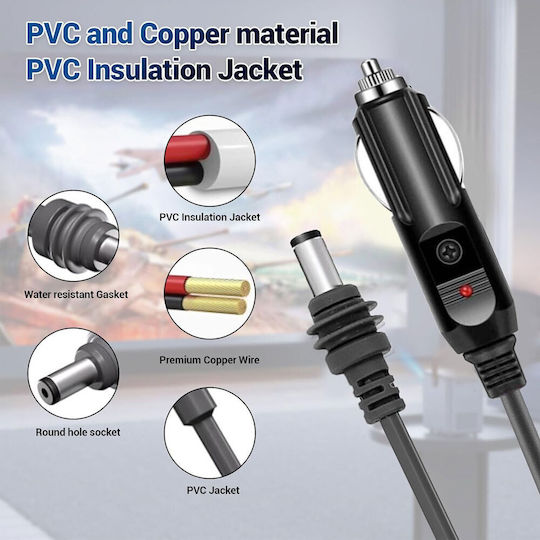 Starlink Mini Car Cigarette Lighter Adapter Cable 2m A069