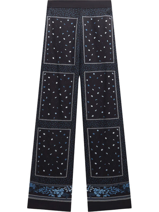 Women's Fabric Trousers Black
