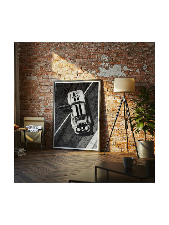 Poster Martini Maxilite Cr145 30cm X 40cm Κορνίζα Σκούρο Φυσικό Ξύλου Καφέ