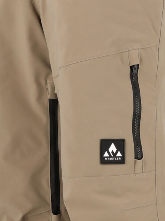 Whistler WH-W253193-3040_1 Men's Trousers for Ski & Snowboard Beige